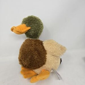 GUND Maynard Mallard Duck Plush Soft Toy Orange Feet 9” Stuffed Animal 88529